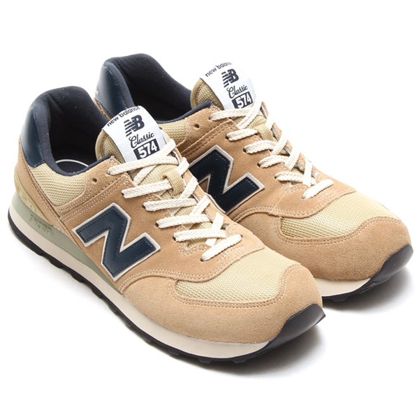 new balance 574 navy beige